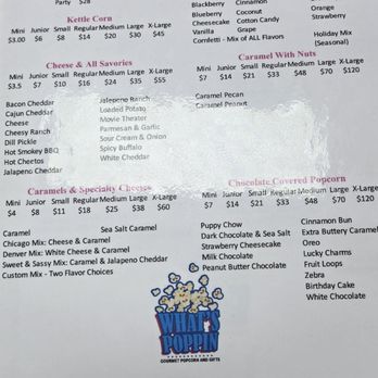 Whats Poppin - Popcorn Shops Near Me - Forney, Texas