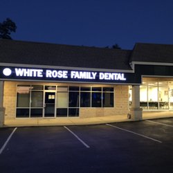 White Rose Family Dental - Office sign