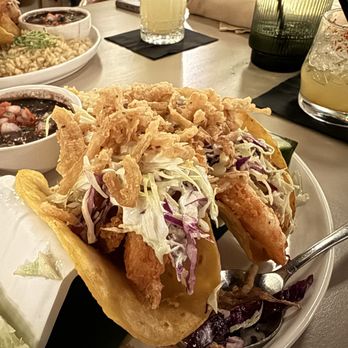 Luna Bistro Cafe - Shrimp tacos - New American Near Me - Long Beach, California Luna Bistro Cafe - Shrimp tacos - New American Near Me - Long Beach, California