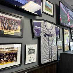 The End Zone Bar & Grill - Decor in dining room
