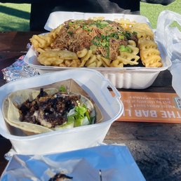 Umami Fries and Beef Taco Umami Fries and Beef Taco