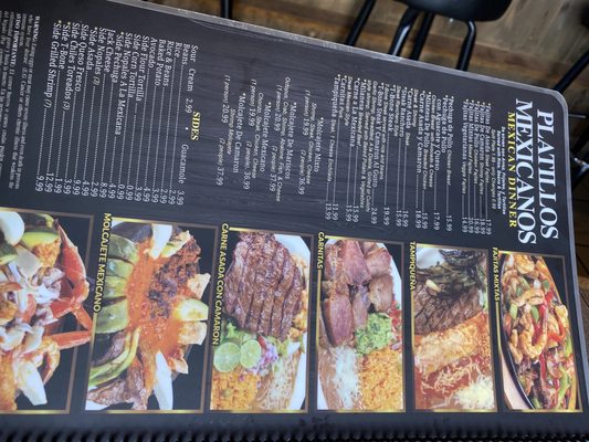 Menu photo 1 Taco Giro Vail, AZ