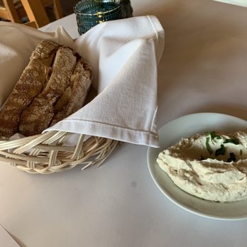 Taverna Tony - Delicious free dip and warm bread! Like hummus butter - Greek Near Me - Malibu, California Taverna Tony - Delicious free dip and warm bread! Like hummus butter - Greek Near Me - Malibu, California