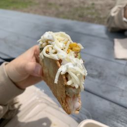 Garlic Butter Shrimp Taco