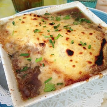Banana Cafe - hands down, BEST French onion soup I've ever had. - French Near Me - Key West, Florida Banana Cafe - hands down, BEST French onion soup I've ever had. - French Near Me - Key West, Florida