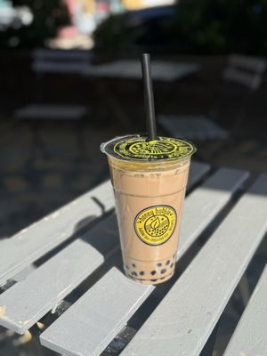 Honey Bubble Tea by null