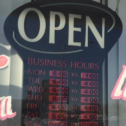 Pearson's Bakery - Hours of Operation (Alleged)