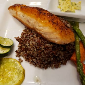 Wine Cellar Restaurant - Salmon entree - Wine Bars Near Me - Rapid City, South Dakota Wine Cellar Restaurant - Salmon entree - Wine Bars Near Me - Rapid City, South Dakota