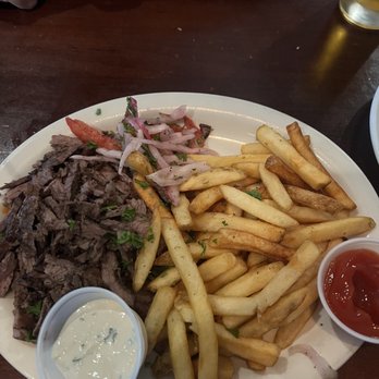 Lebanese Taverna - Shawarma platter - Mediterranean Near Me - Baltimore, Maryland