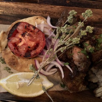 Ovelia - Kontosouvli (appetizer) - Greek Near Me - Astoria, New York Ovelia - Kontosouvli (appetizer) - Greek Near Me - Astoria, New York