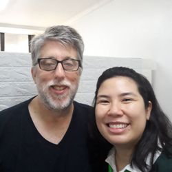 Flores Dental PH - With my patient, Mr. Wayne from the US. Thank you for the trust! It was a pleasure to have you as my patient in the clinic. See you again!