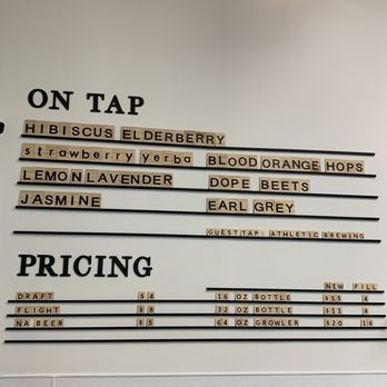 Cross Culture Kombucha - Menu (winter 2023) - Kombucha Near Me - Danbury, Connecticut