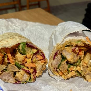 Just Salad - Buffalo Chicken Wrap - Salad Near Me - Coral Springs, Florida Just Salad - Buffalo Chicken Wrap - Salad Near Me - Coral Springs, Florida