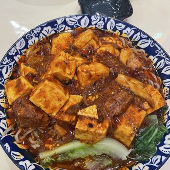 Happy Noodles - Spicy beef tofu with noodles - Szechuan Near Me - Kent, Washington Happy Noodles - Spicy beef tofu with noodles - Szechuan Near Me - Kent, Washington