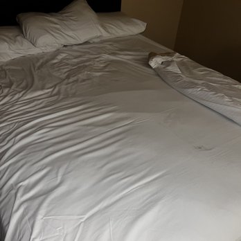 Tropicana Laughlin - A Caesars Rewards Destination - Black Stains on a bed I haven't even slept in yet - Hotels Near Me - Laughlin, Nevada