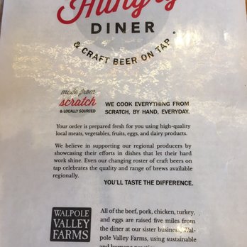 The Hungry Diner - New American Near Me - Walpole, New Hampshire