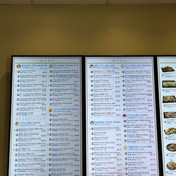 i-Tea - menu - Juice Bars & Smoothies Near Me - Castro Valley, California
