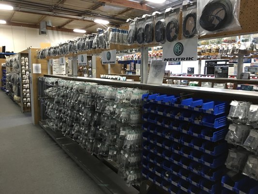 Photo of Pacific Radio Electronics - Burbank, CA, US. Neutrik: Connectors for audio, video and fiber optic.