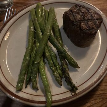The Drover Steakhouse - Whiskey Filet and asparagus - Steakhouses Near Me - Omaha, Nebraska The Drover Steakhouse - Whiskey Filet and asparagus - Steakhouses Near Me - Omaha, Nebraska