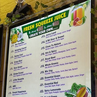 cool fresh juice bar by null