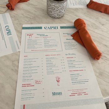 Capri Restaurant & Bar - Menu - Coffee & Tea Near Me - Las Vegas, Nevada Capri Restaurant & Bar - Menu - Coffee & Tea Near Me - Las Vegas, Nevada