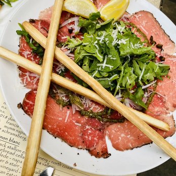 Celadon - Beef filet carpaccio - Seafood Near Me - Napa, California