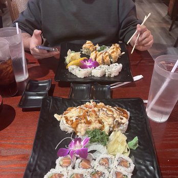 Kaze Sushi - 2Roll Special featuring the Golden Tiger Roll and B.S.C.R Roll! - Sushi Bars Near Me - Palmdale, California Kaze Sushi - 2Roll Special featuring the Golden Tiger Roll and B.S.C.R Roll! - Sushi Bars Near Me - Palmdale, California