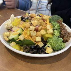 Husson University - From the salad bar.