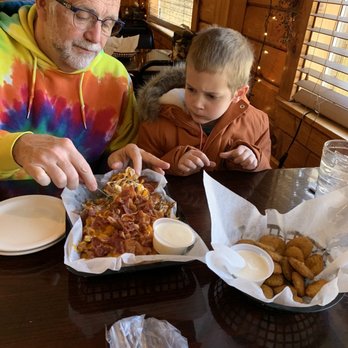 Dodd's Log Cabin Grill - Loved the pickles and fries. - American Near Me - Ellenboro, West Virginia