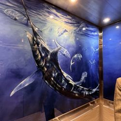 Opal Key Resort & Marina - Nautical elevator walls