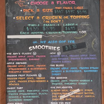 Amy's Ice Creams - How it works board! - Ice Cream & Frozen Yogurt Near Me - Austin, Texas Amy's Ice Creams - How it works board! - Ice Cream & Frozen Yogurt Near Me - Austin, Texas