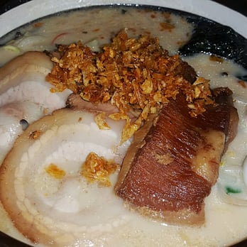 Santa Ramen - Tonkotsu with pork cheek, broth was a lil too salty for my tastes but preferred the cheek to the belly personally. - Ramen Near Me - San Mateo, California Santa Ramen - Tonkotsu with pork cheek, broth was a lil too salty for my tastes but preferred the cheek to the belly personally. - Ramen Near Me - San Mateo, California