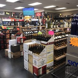 Bottoms Up Wine & Liquor - Most of the store