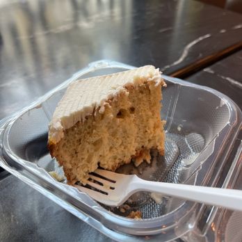 Delah Coffee - Saffron Milk Cake - Desserts Near Me - Oakland, California Delah Coffee - Saffron Milk Cake - Desserts Near Me - Oakland, California