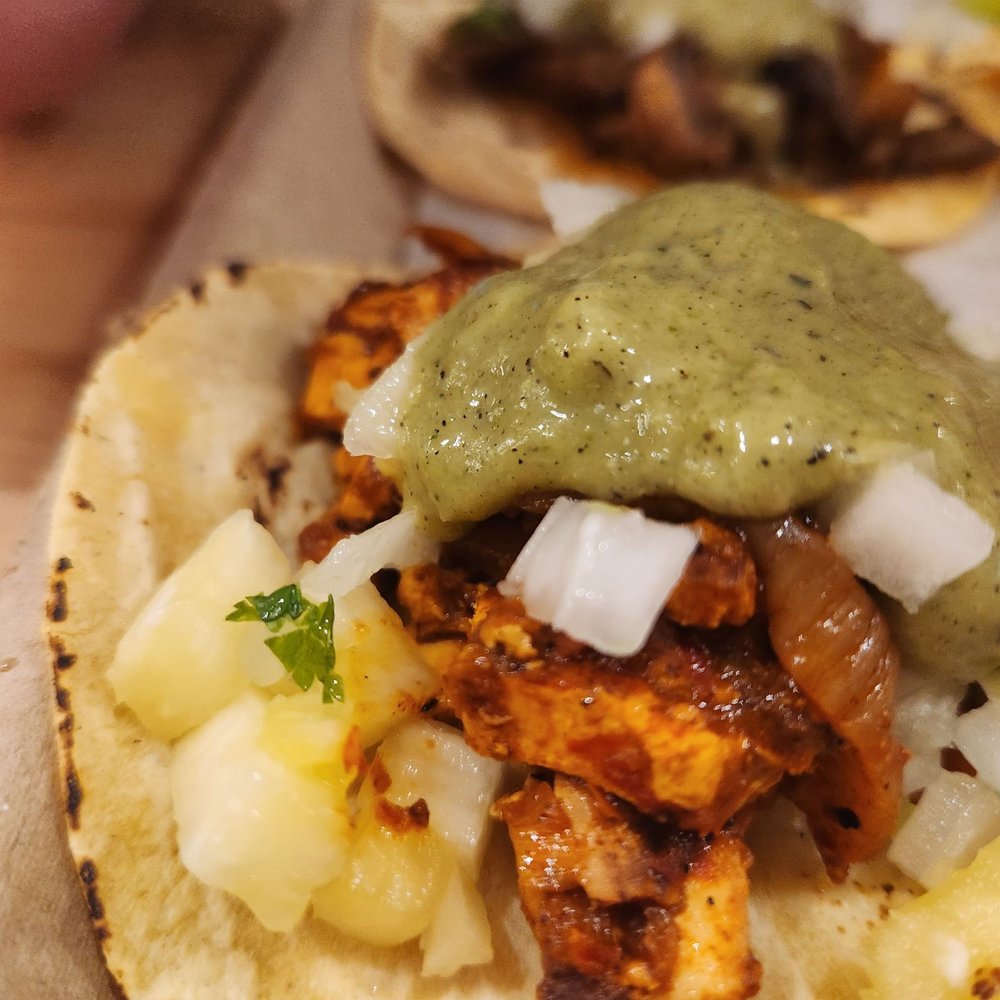Tacowala - two tacos with sauce on top - Mexican Near Me - Somerville, New Jersey