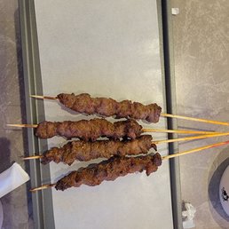 BBQ Beef Skewers