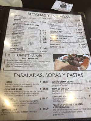 Menu photo 3 Siqueff Mérida, YUC Menu photo 3 Siqueff Mérida, YUC