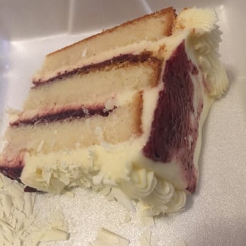 Rustika Cafe & Bakery - White Chocolate Raspberry Cake - Bakeries Near Me - Houston, Texas