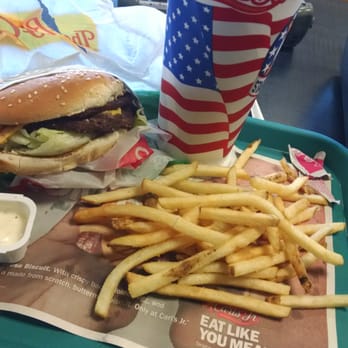 Carl's Jr - Big Carl meal. A little to well done. Lol - Burgers Near Me - Twentynine Palms, California