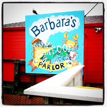 Barbara's Fishtrap - Signage - Seafood Near Me - Half Moon Bay, California Barbara's Fishtrap - Signage - Seafood Near Me - Half Moon Bay, California