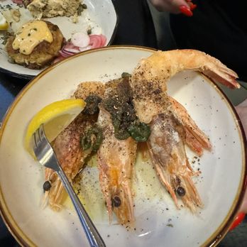 River’s Edge - Salt and Pepper Prawns - Salad Near Me - Barryville, New York