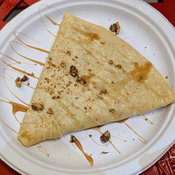 Findlay Market - Taste of Belgium - caramel and walnuts crepe - Farmers Market Near Me - Cincinnati, Ohio