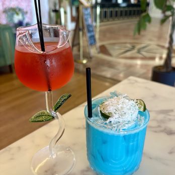 Enchant - Beauty and the beat and blue coconut margarita - Asian Fusion Near Me - Los Angeles, California Enchant - Beauty and the beat and blue coconut margarita - Asian Fusion Near Me - Los Angeles, California