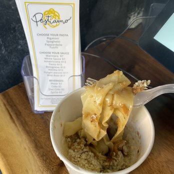 Pastiamo - Porcini with pappardelle - favorite!! - Pasta Shops Near Me - San Diego, California Pastiamo - Porcini with pappardelle - favorite!! - Pasta Shops Near Me - San Diego, California