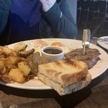 Yard House - Skirt Steak & Eggs* - New American Near Me - San Jose, California Yard House - Skirt Steak & Eggs* - New American Near Me - San Jose, California