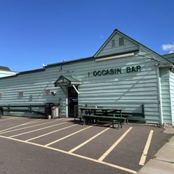 Moccasin Bar - Outside, from the parking lot out back