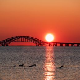 Sunrise over the Great South Bay