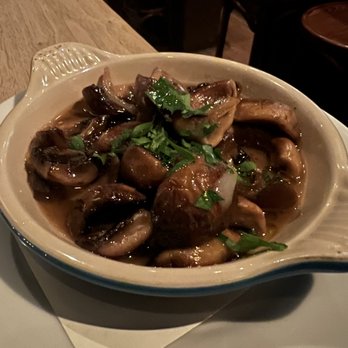 Chez Nous - Sautéed mushroom appetizer - French Near Me - Charleston, South Carolina