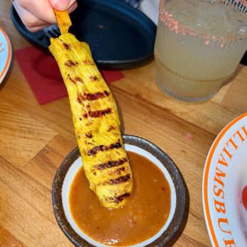 the AM-THAI Williamsburg - BBQ Chicken Satay (4 Skewers) - Thai Near Me - Brooklyn, New York the AM-THAI Williamsburg - BBQ Chicken Satay (4 Skewers) - Thai Near Me - Brooklyn, New York