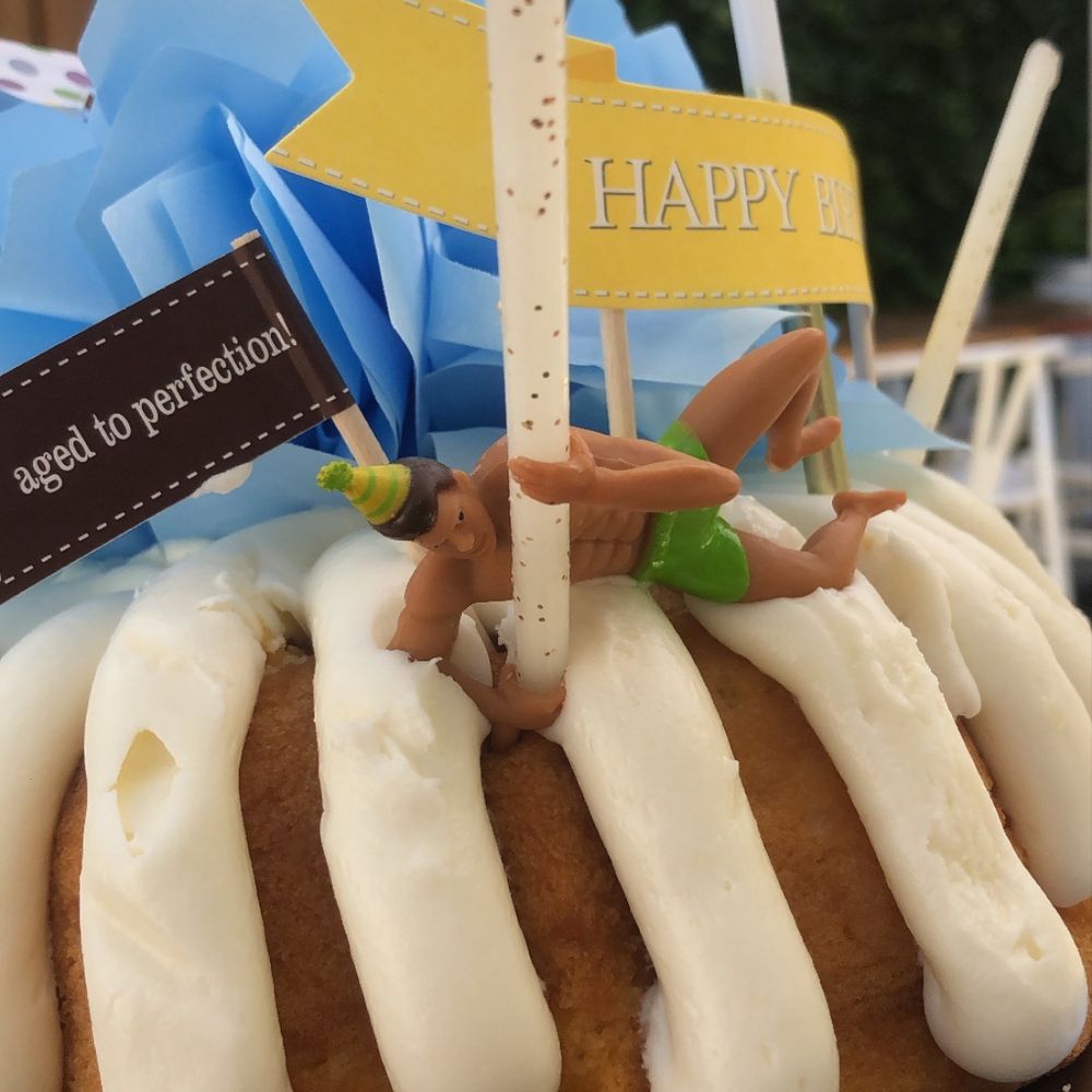 Nothing Bundt Cakes - Raspberry lemon decorated - Desserts Near Me - Valencia, California Nothing Bundt Cakes - Raspberry lemon decorated - Desserts Near Me - Valencia, California